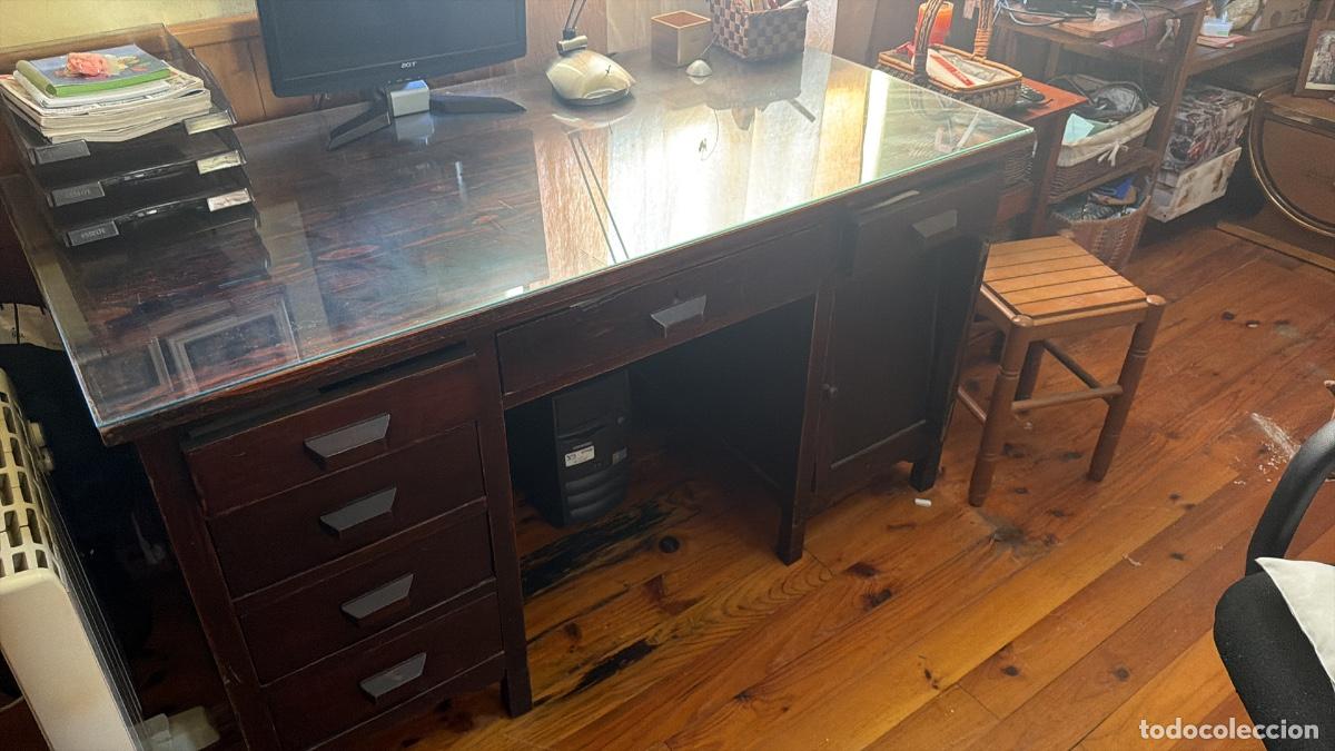 Antig&uuml;edades: Mesa de estudio antigua - Foto 2