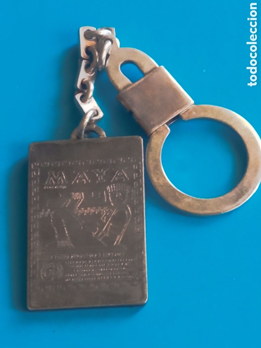 Antig&uuml;edades: Llavero de plata, Maya - Foto 3