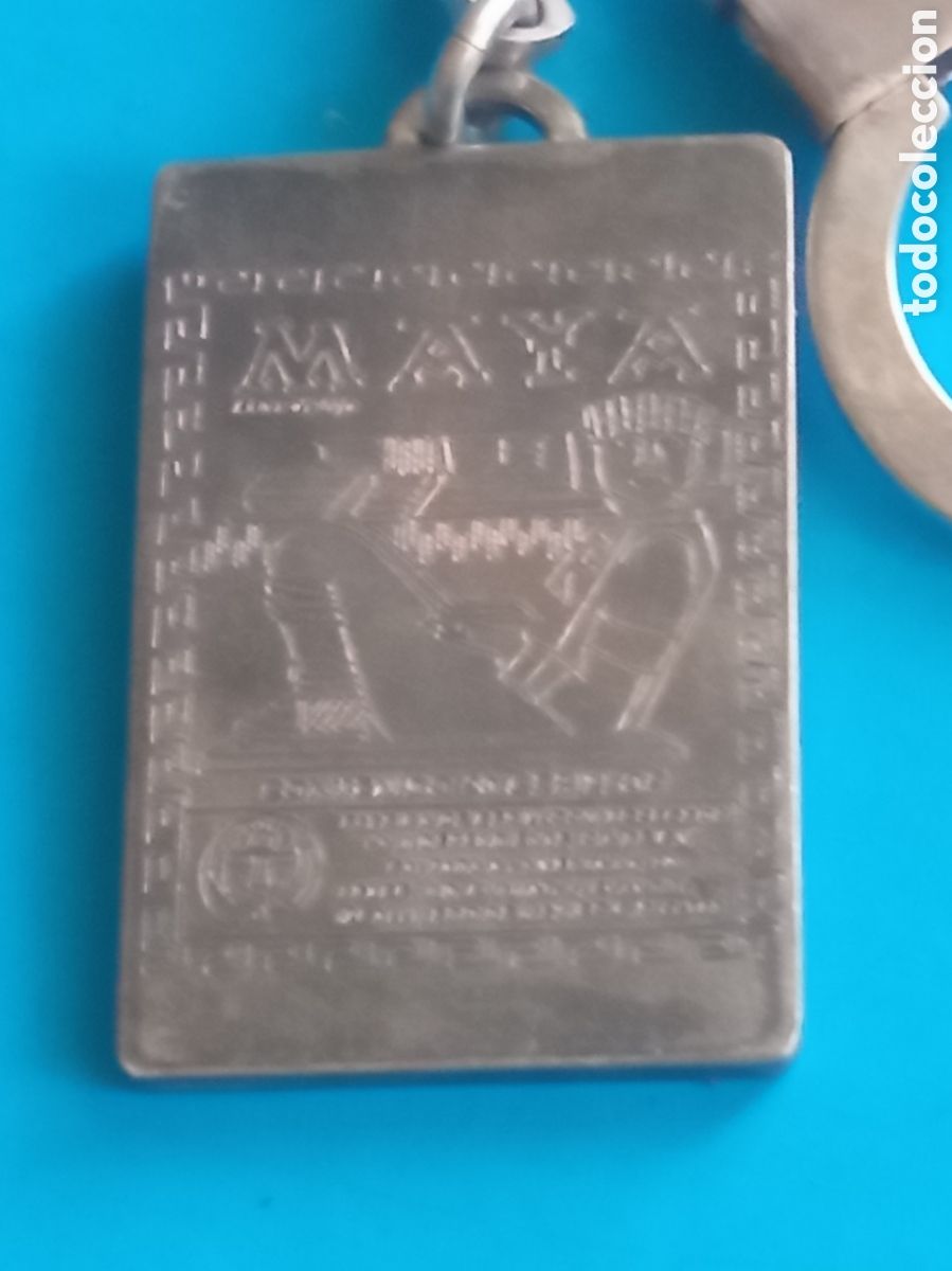 Antig&uuml;edades: Llavero de plata, Maya - Foto 1