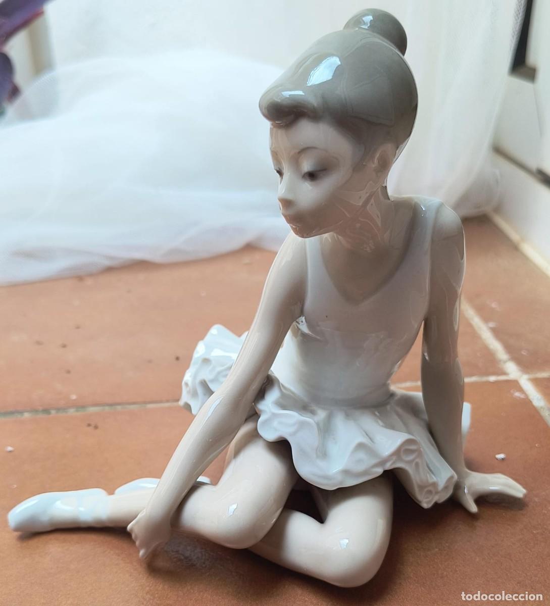 Antig&uuml;edades: FIGURA DE PORCELANA DE BAILARINA - NAO LLADRO