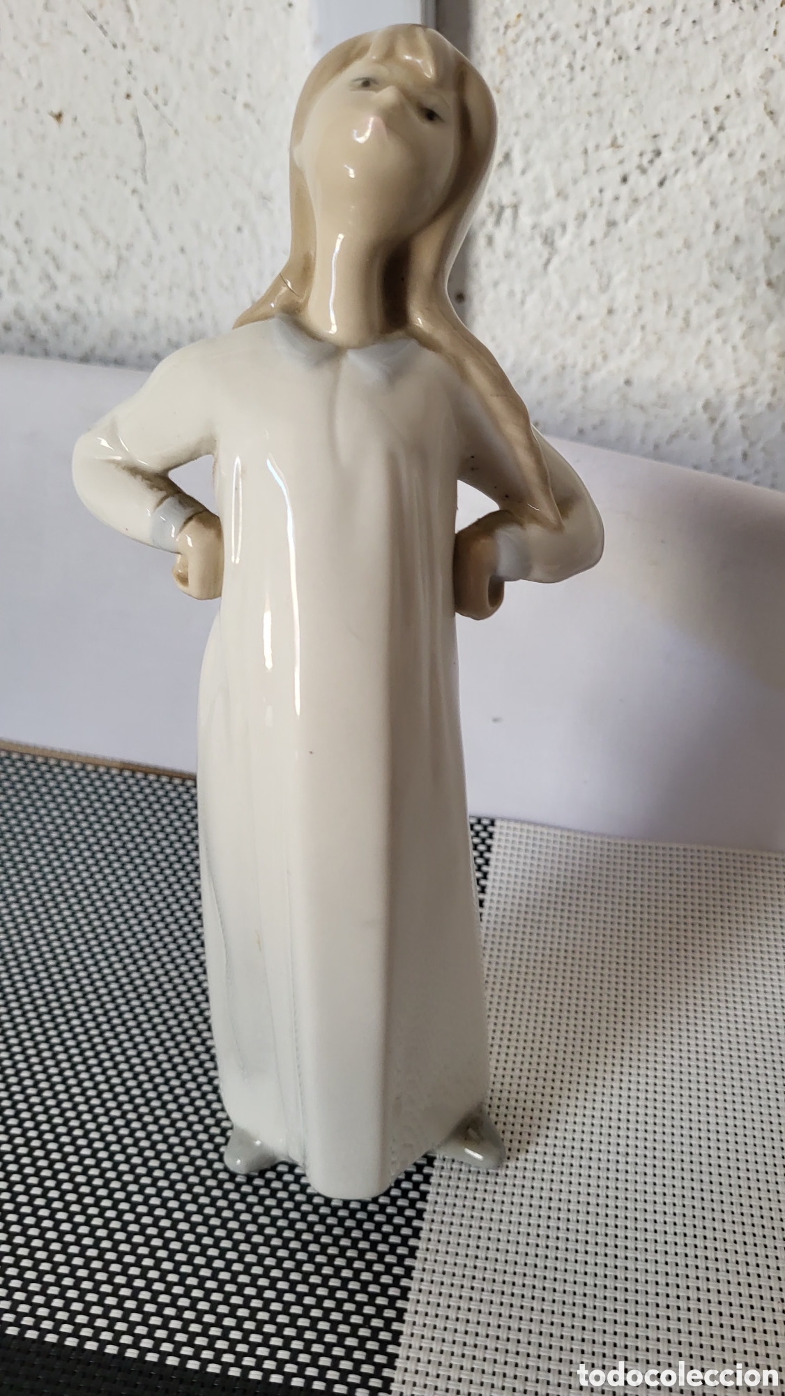 Antiquit&eacute;s: Antigua figura porcelana Lladro