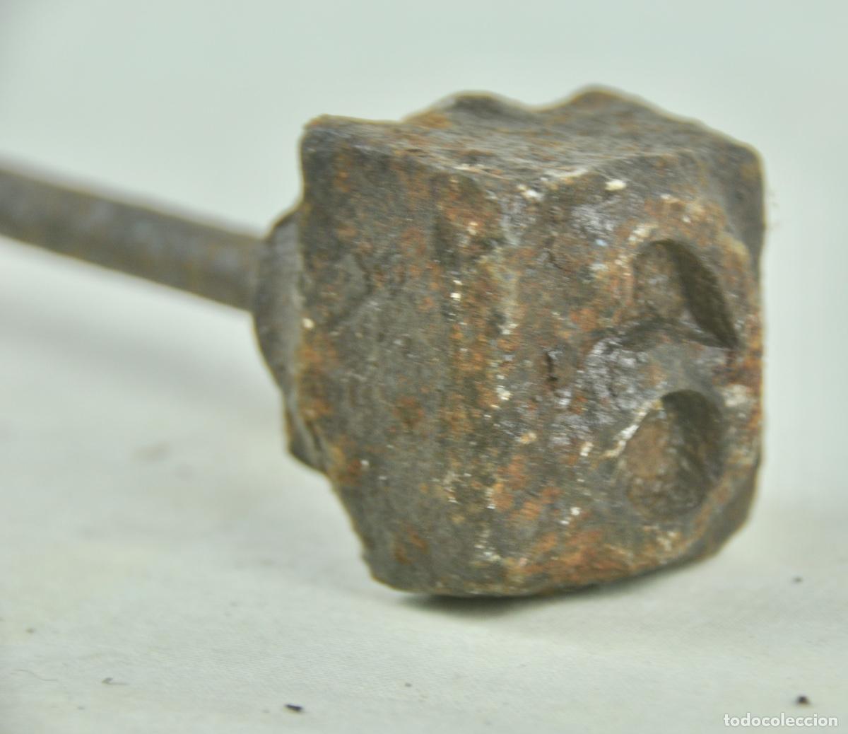 Antiques: Hierro marcar ganado n&uacute;mero 6