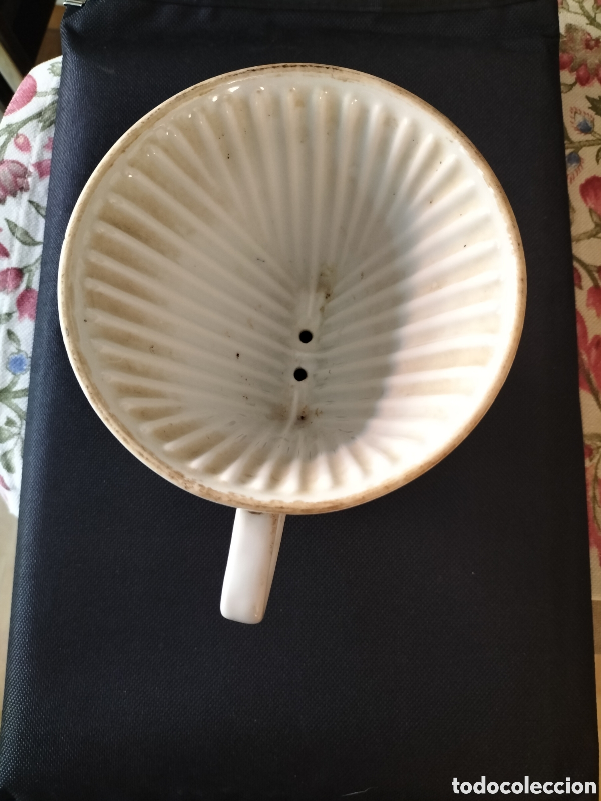 Antig&uuml;edades: Melitta, Portafiltros de Porcelana para Caf&eacute;. N.102.