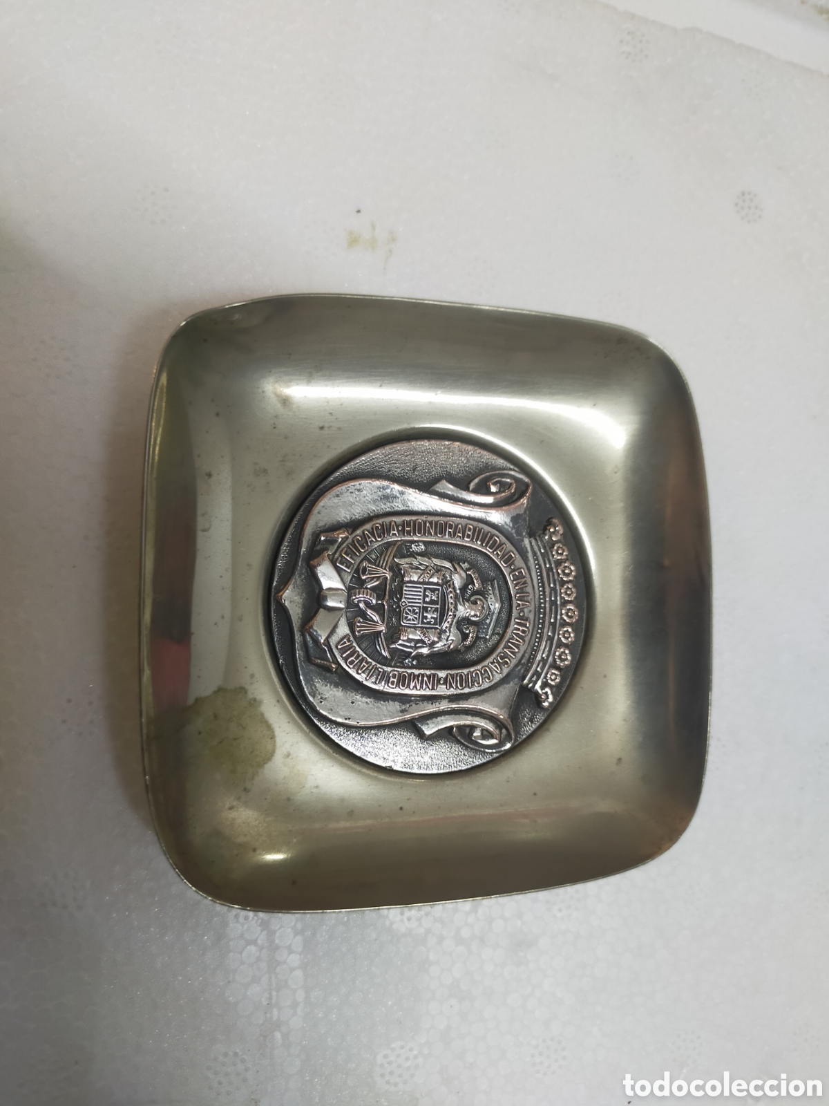 Antig&uuml;edades: Bandeja Conmemorativa Inmobiliaria 1969