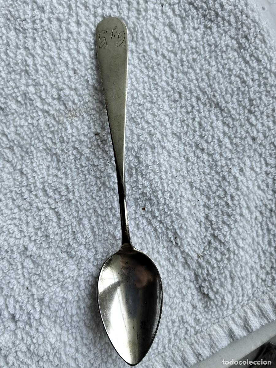 Antig&uuml;edades: CUCHARILLA DE PLATA A&Ntilde;OS 20 ARELLANO