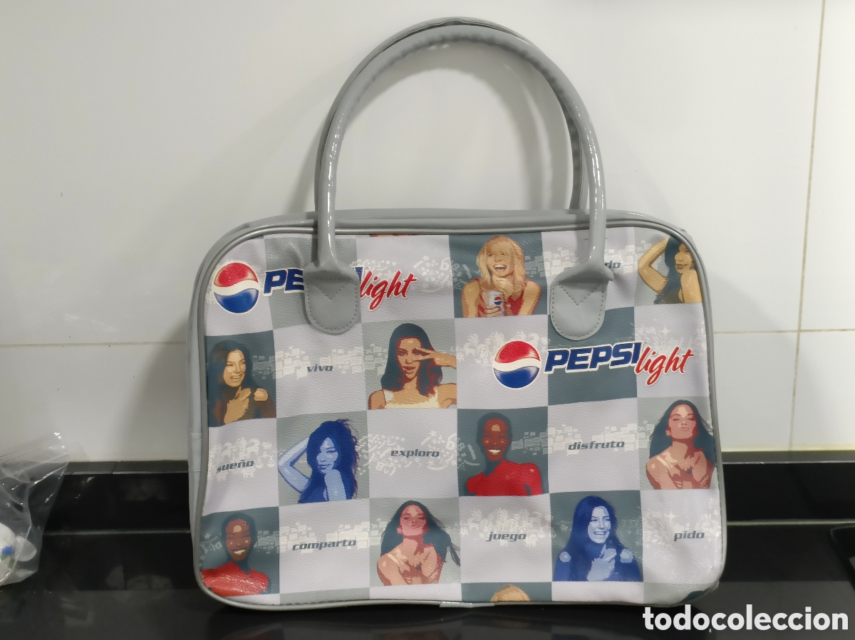 Antig&uuml;edades: Vintage Bolso Pepsi light Sin estrenar