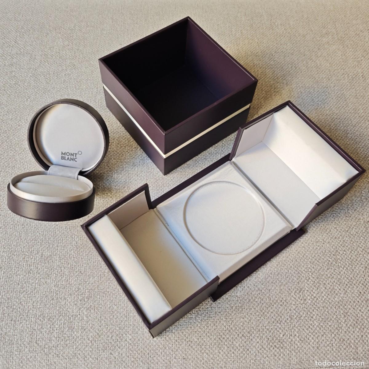 Antig&uuml;edades: MONTBLANC Princesse Grace Monaco caja anillo vintage boite scatola watch ring box