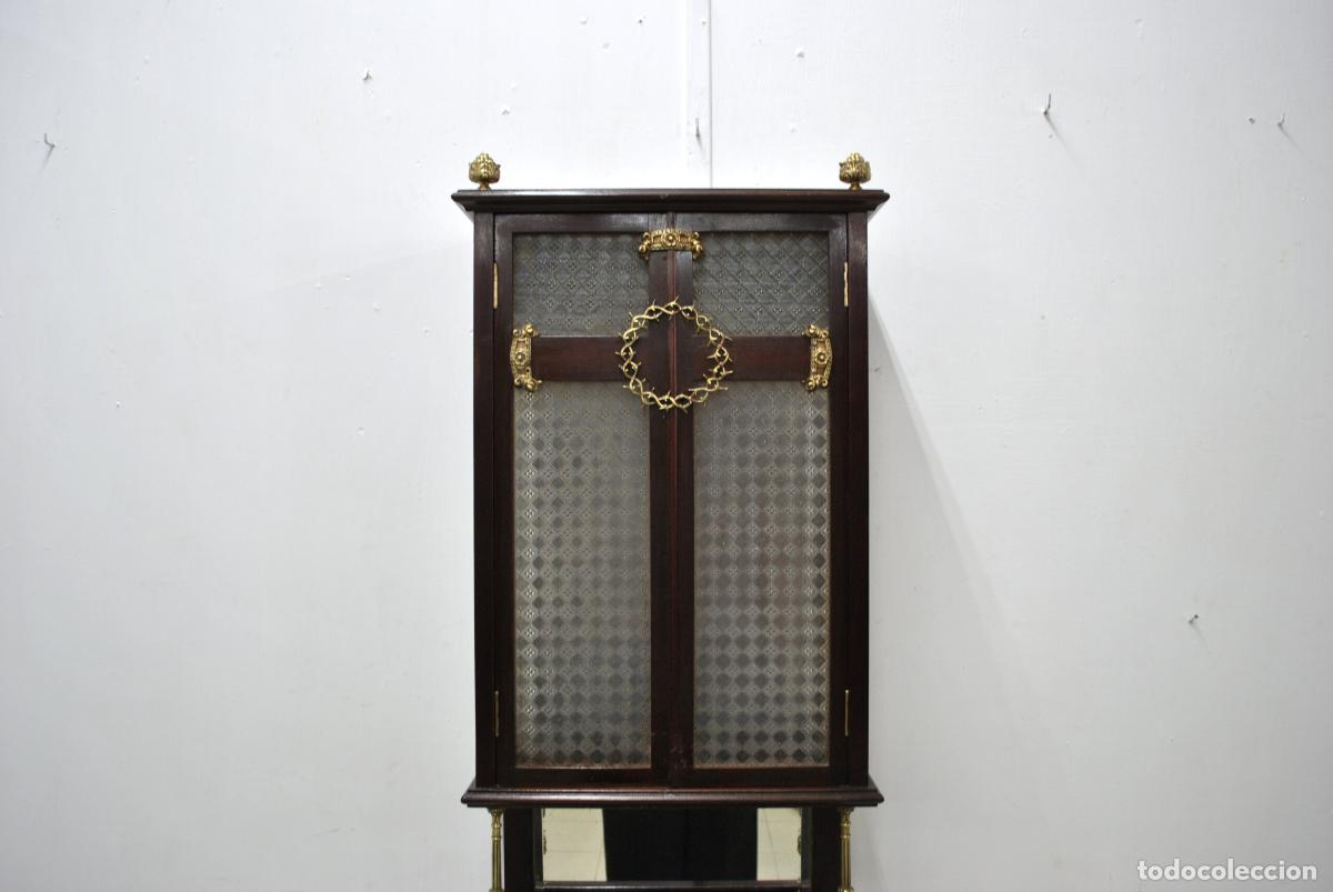 Antig&uuml;edades: Mueble oratorio reclinatorio capilla - Foto 3