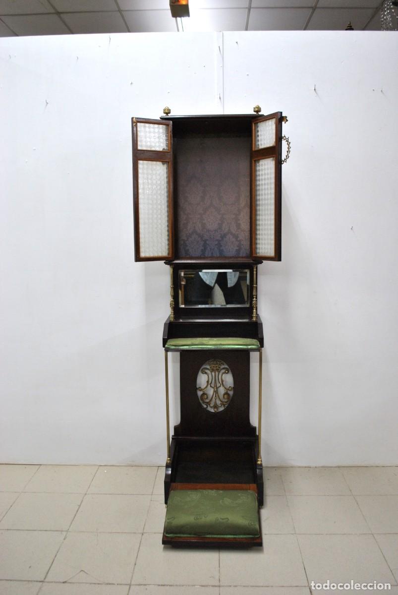 Antig&uuml;edades: Mueble oratorio reclinatorio capilla - Foto 4