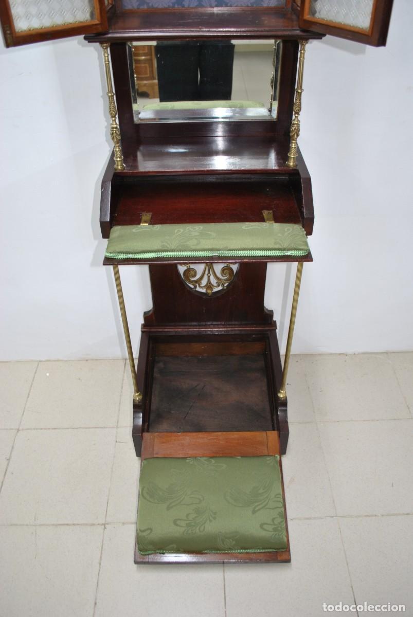 Antig&uuml;edades: Mueble oratorio reclinatorio capilla - Foto 5