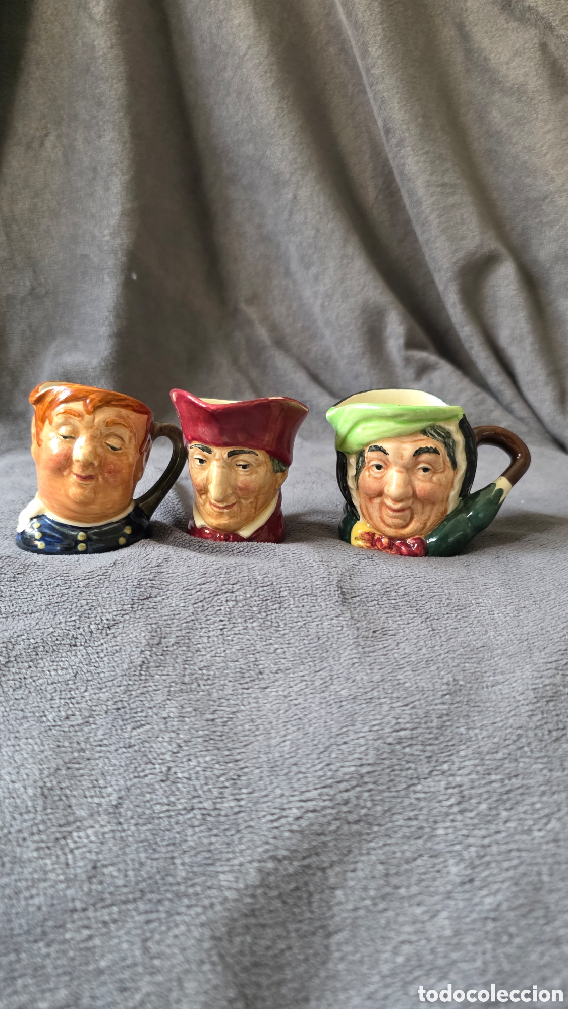 Antig&uuml;edades: 3 jarras porcelana royal doulton