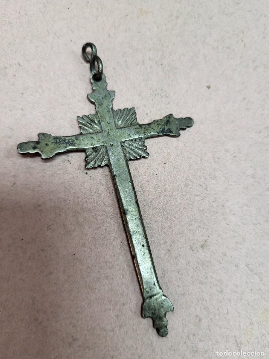 Antig&uuml;edades: ANTIGUA CRUZ RELIGIOSA PLATA S XIX ?