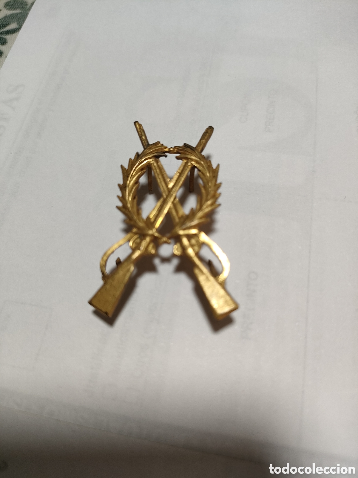 Antig&uuml;edades: Insignia de brazo de Tirador Selecto de Infanter&iacute;a 1867-1871
