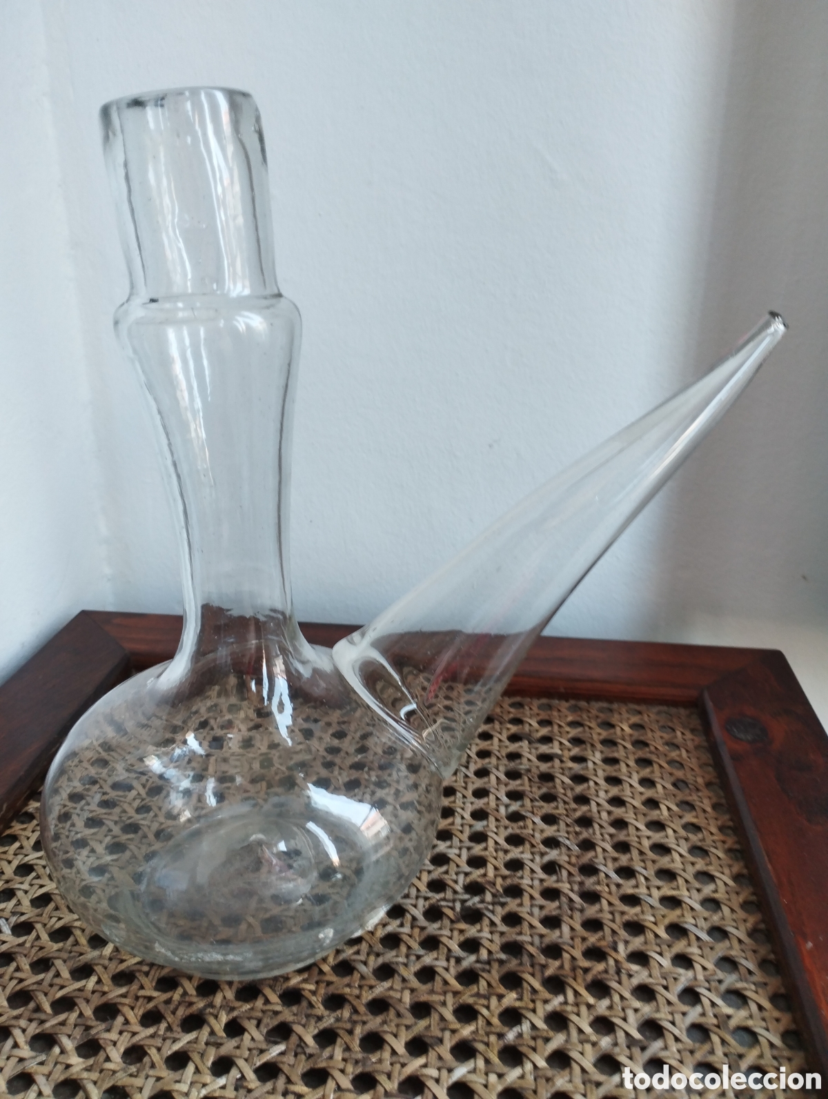 Antig&uuml;edades: Porr&oacute; catal&aacute;n cristal soplado