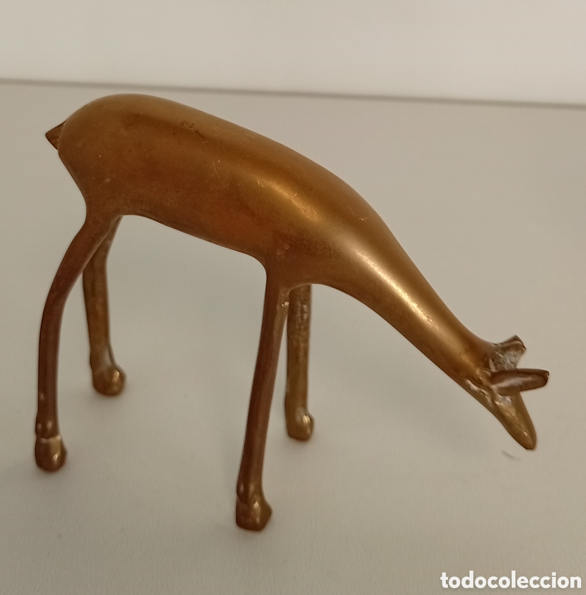Antig&uuml;edades: .FIGURAS PAREJA CIERVOS BRONCE - Foto 4