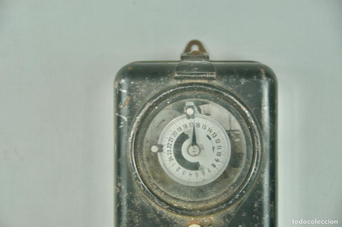 Antig&uuml;edades: Reloj interruptor de corriente alterna Siemens - Foto 3
