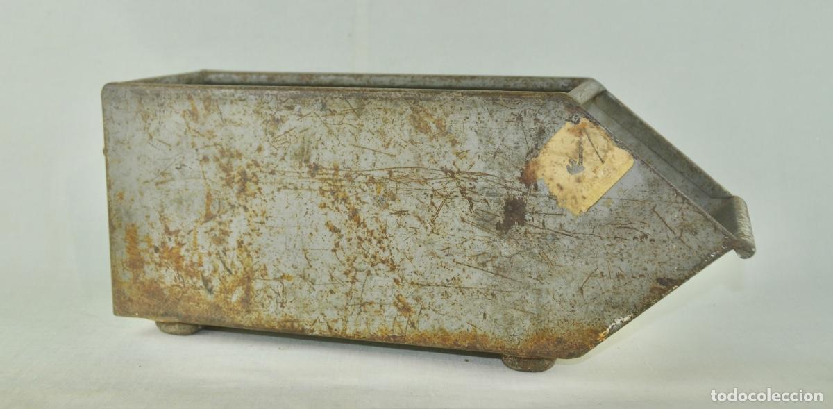 Antig&uuml;edades: Caja industrial francesa de Lyon - Foto 2