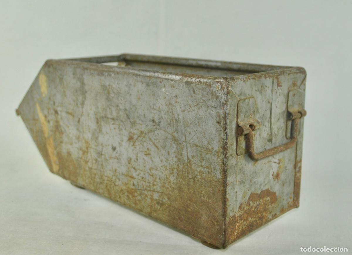 Antig&uuml;edades: Caja industrial francesa de Lyon - Foto 9