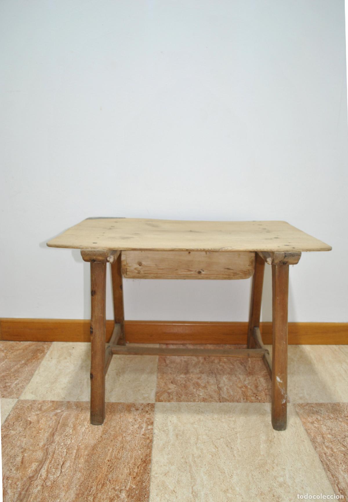 Antig&uuml;edades: Mesa tocinera r&uacute;stica madera - Foto 6