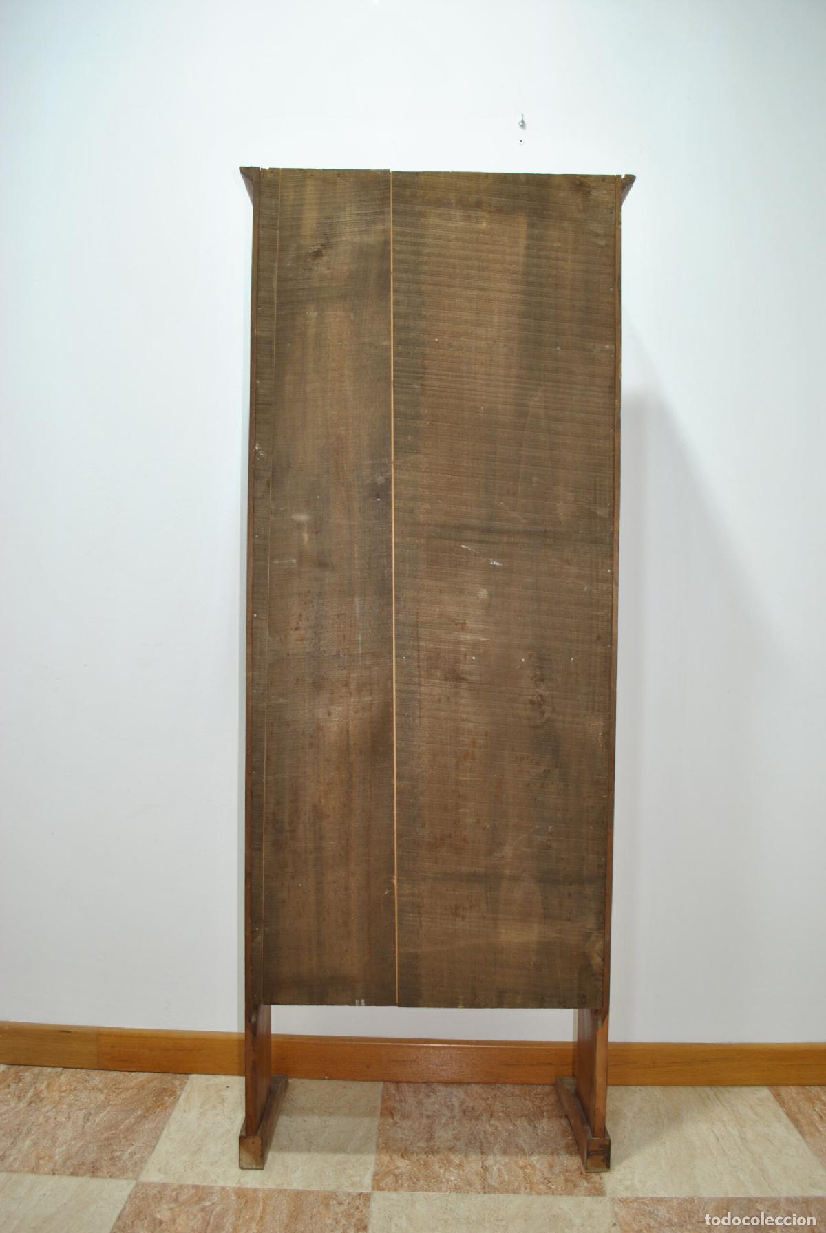 Antig&uuml;edades: Mueble platero r&uacute;stico de madera con caj&oacute;n - Foto 7
