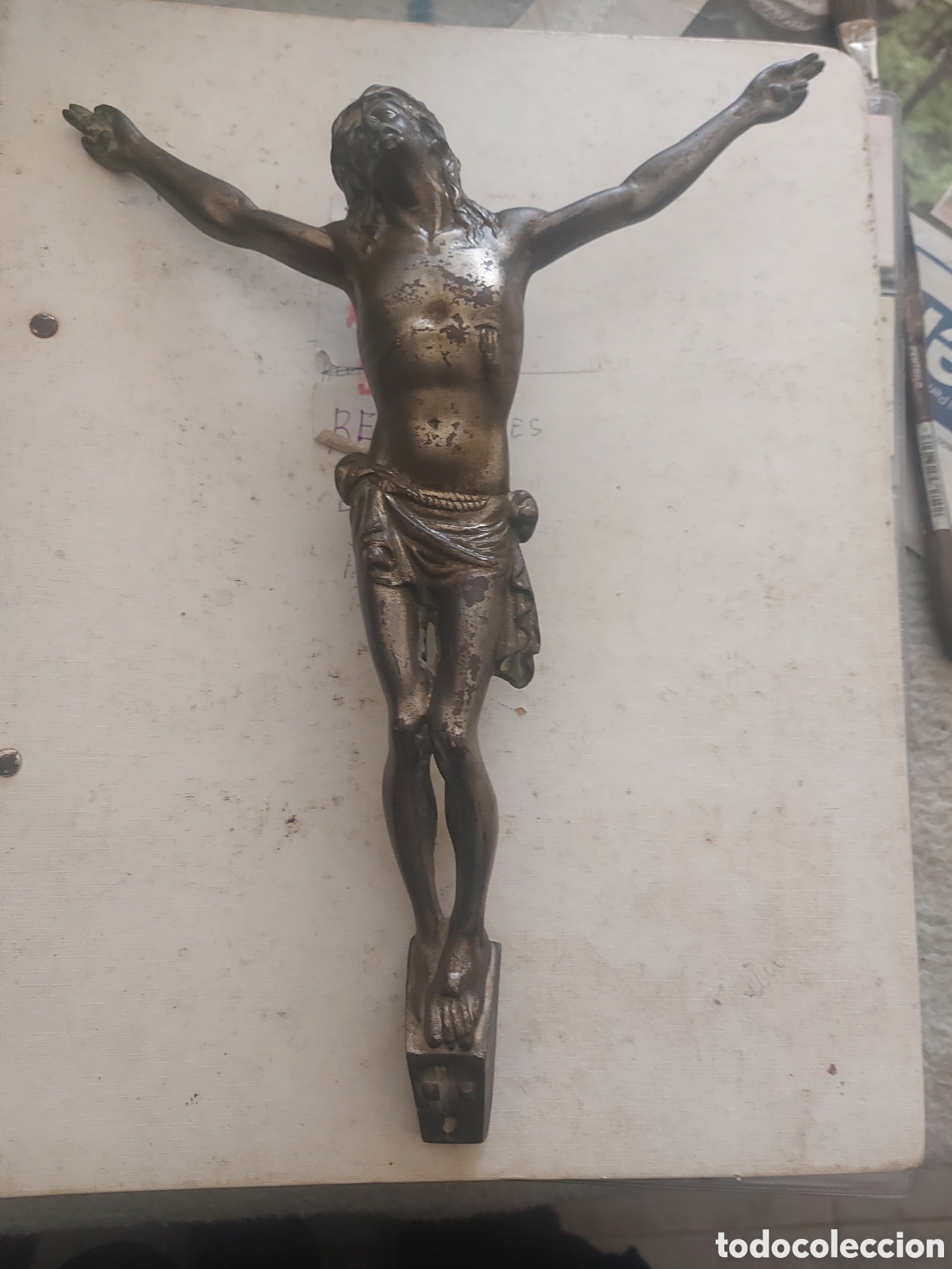 Antig&uuml;edades: Gran cruzifijo deCristo