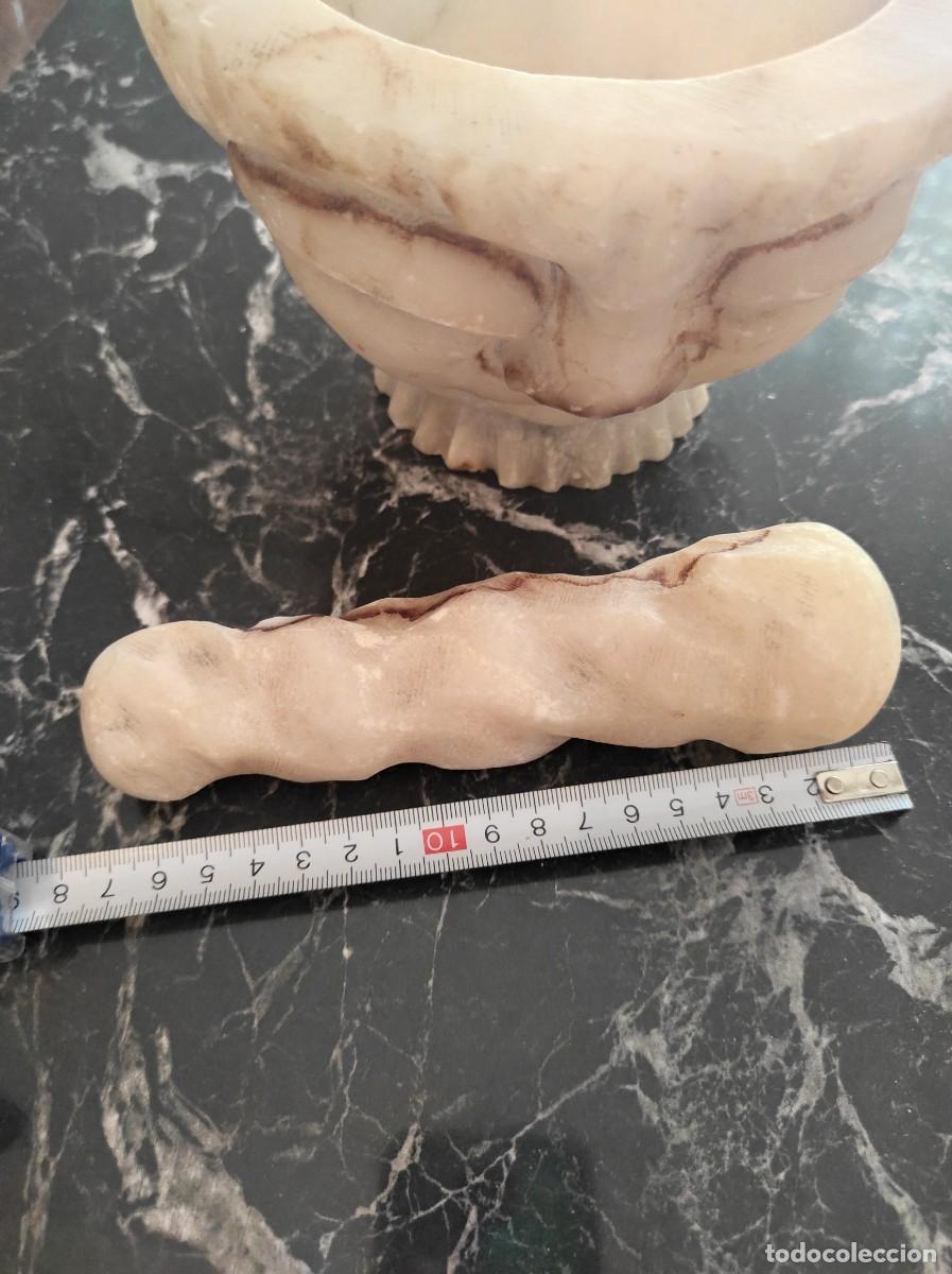 Antig&uuml;edades: Mortero de piedra tallada con cara sonriente - Foto 5
