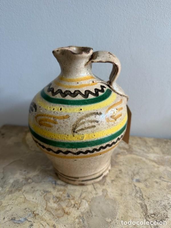 Antiques: ANTIGUA ACEITERA DE BARRO DE PUENTE DE ARZOBISPO