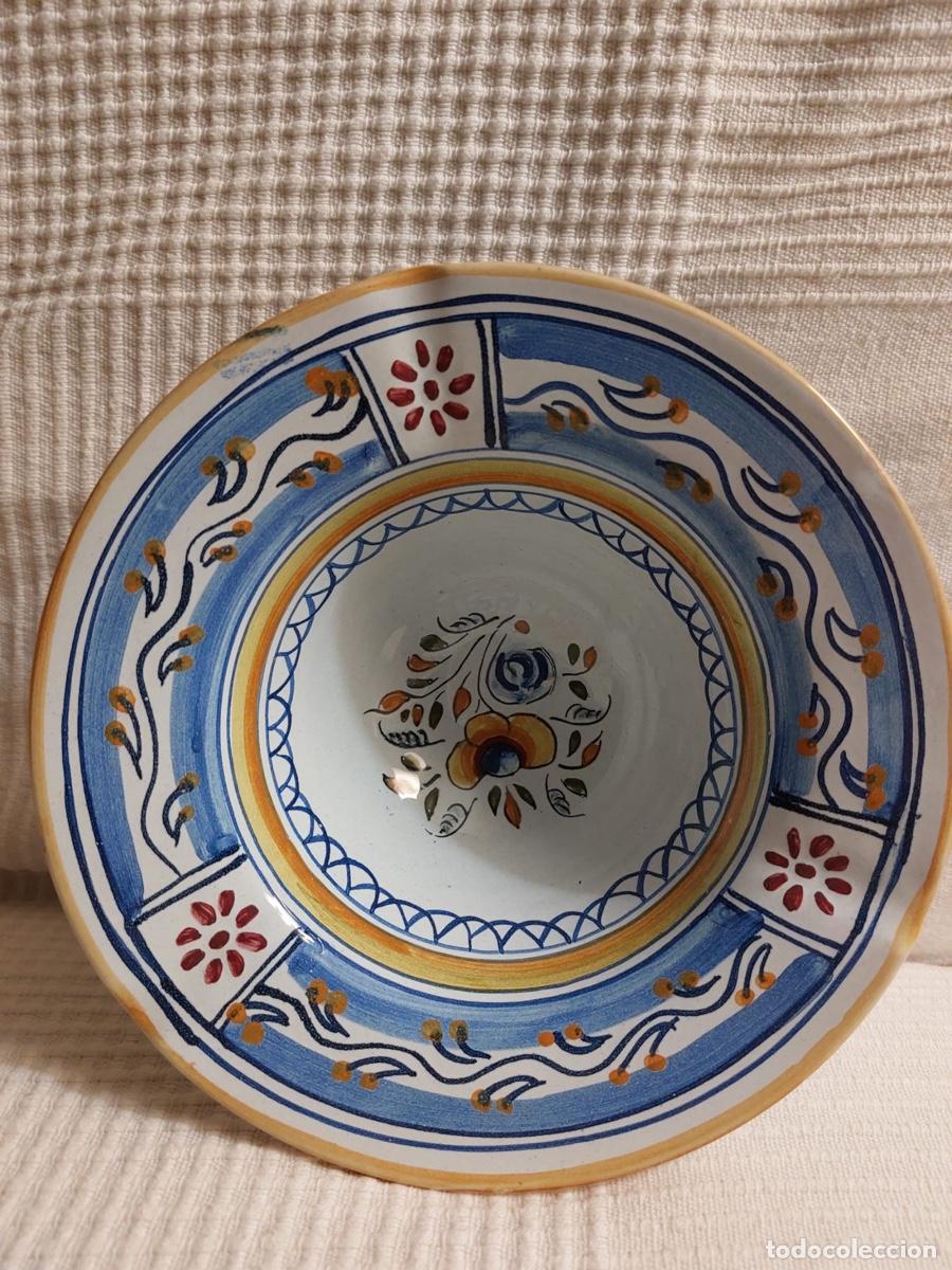 Antig&uuml;edades: PLATO CERAMICA TALAVERA - Foto 1
