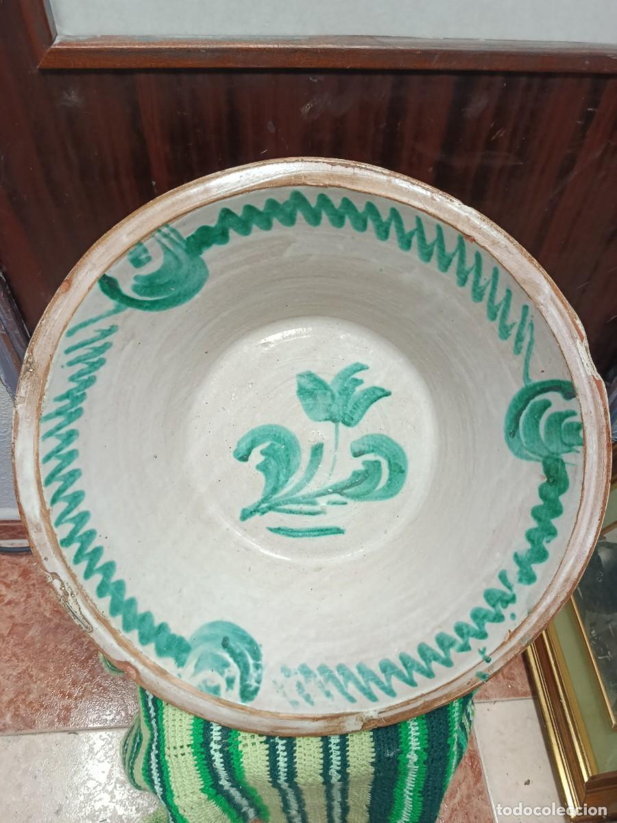 Antiques: Lebrillo de cer&aacute;mica de Fajalauza antiguo