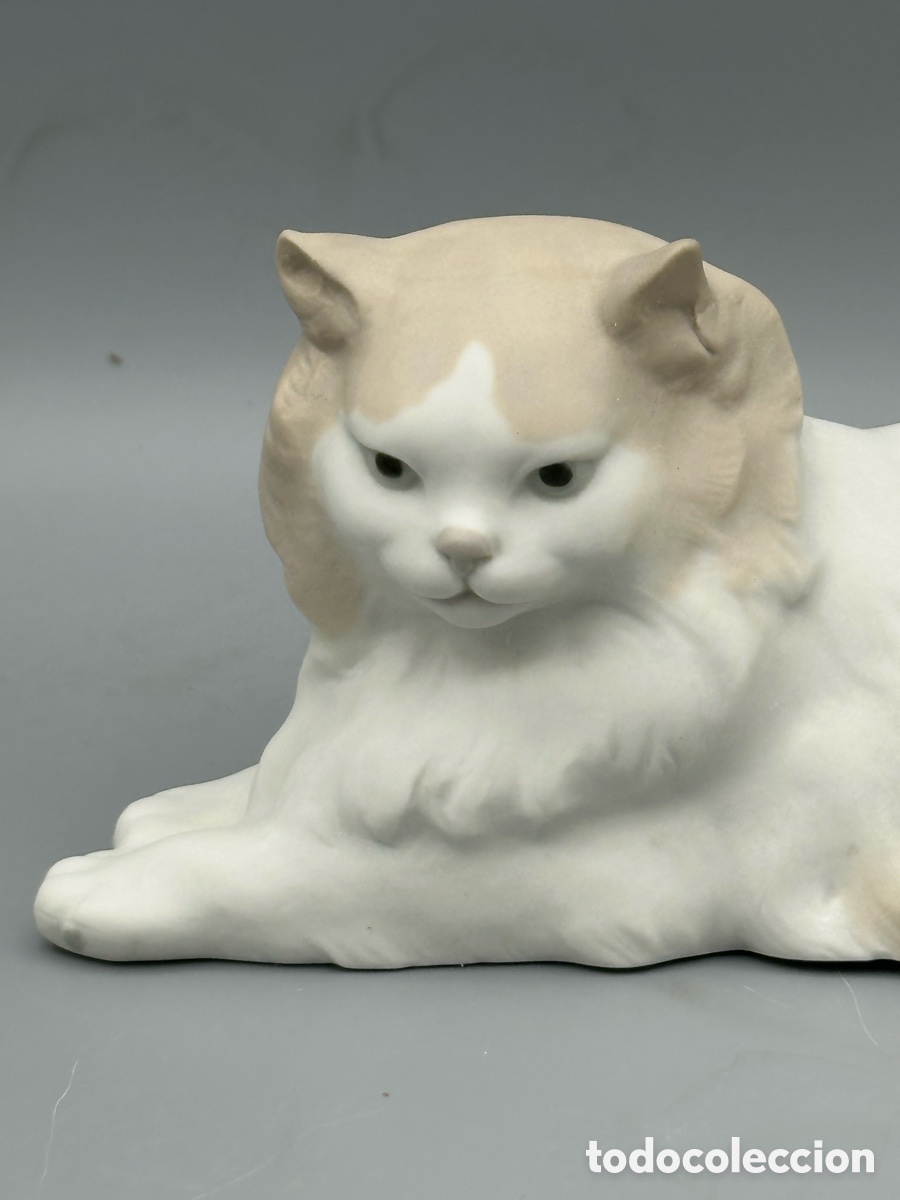 Antig&uuml;edades: REF: 01010128.06 &ldquo;GATO ANGORA&rdquo; LLADR&Oacute; - Foto 2