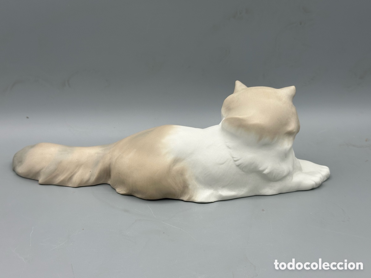Antig&uuml;edades: REF: 01010128.06 &ldquo;GATO ANGORA&rdquo; LLADR&Oacute; - Foto 4