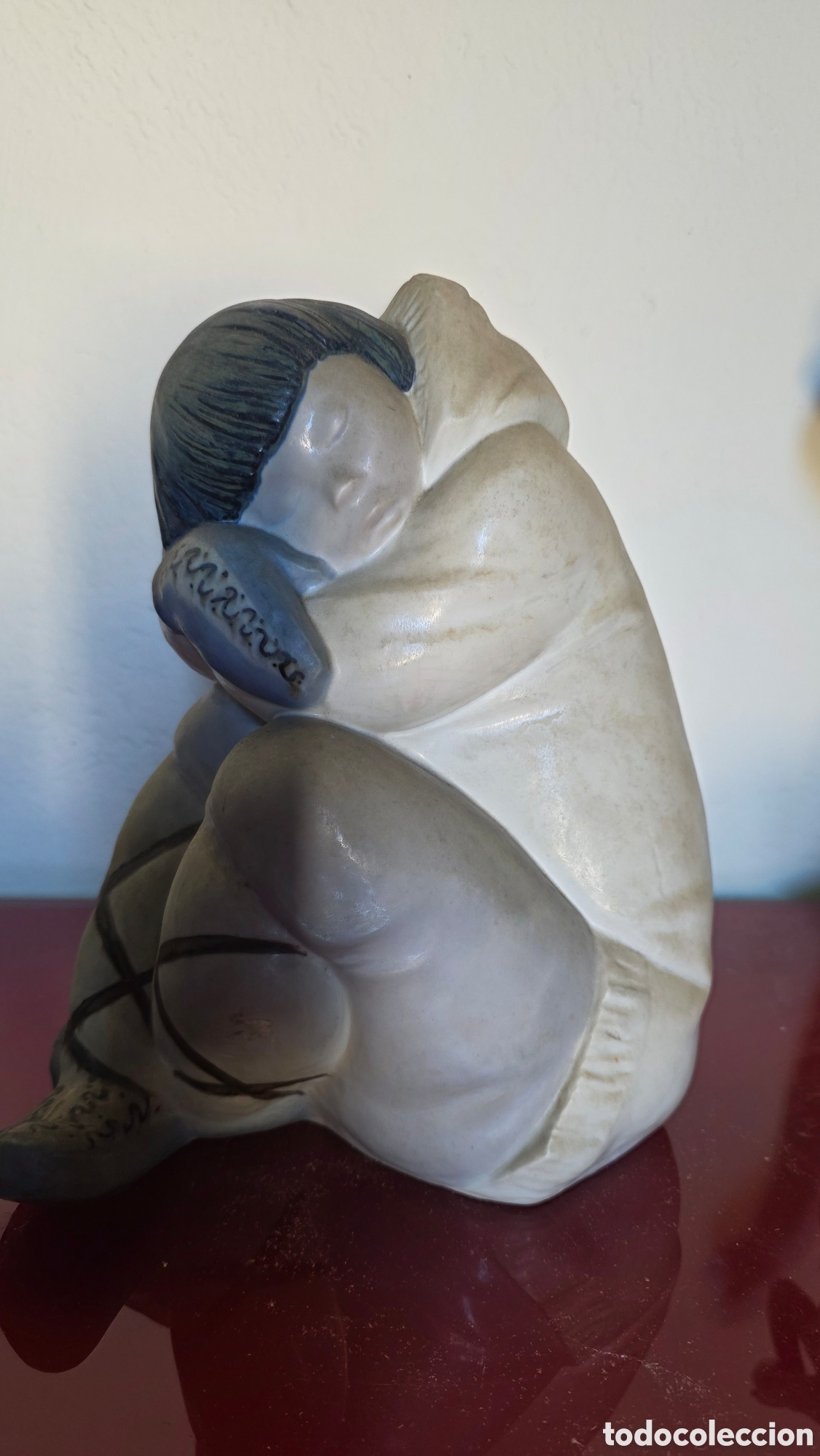 Antig&uuml;edades: Figura porcelana lladro