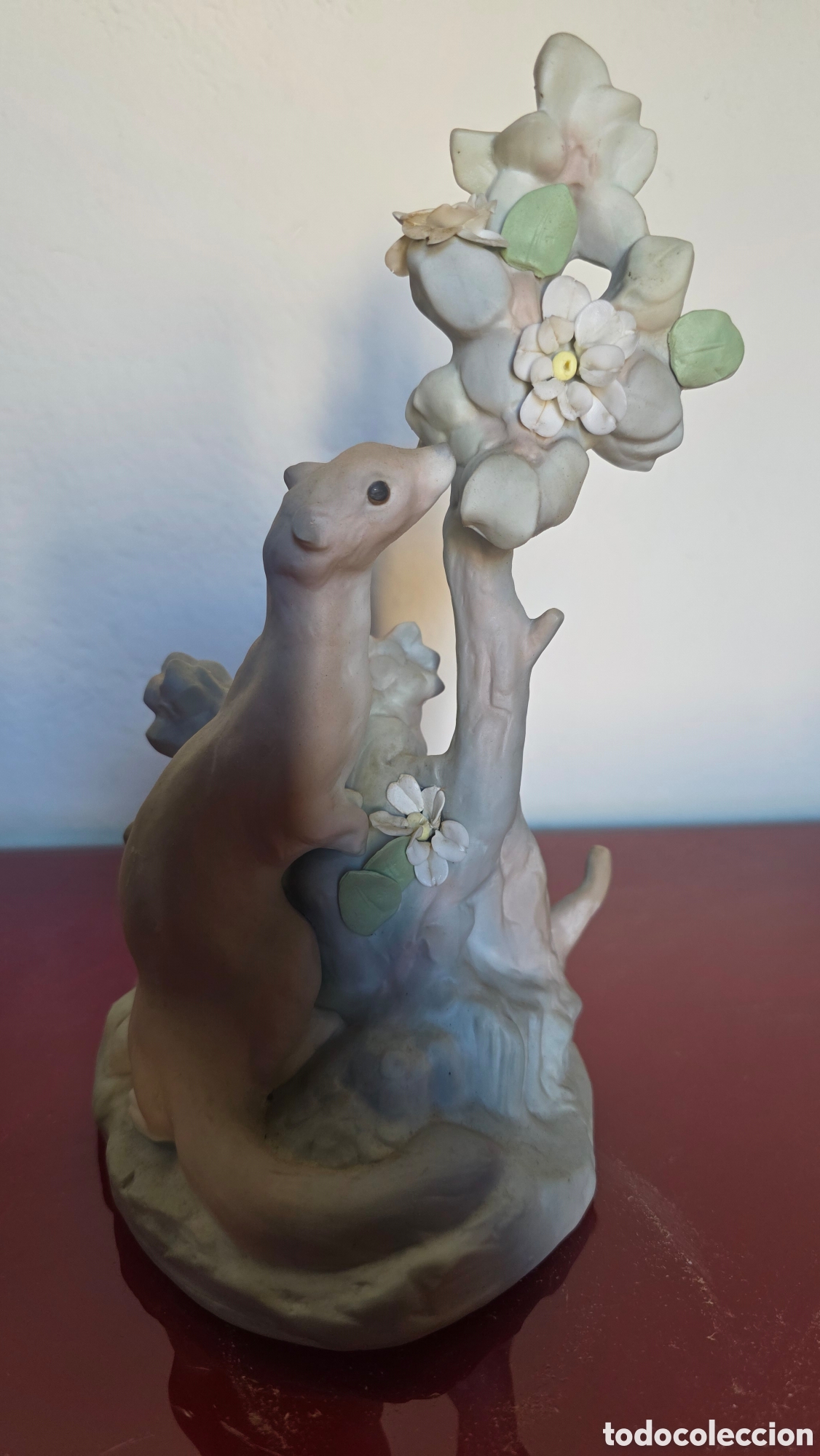 Antig&uuml;edades: Figura porcelana lladro amigo erguido