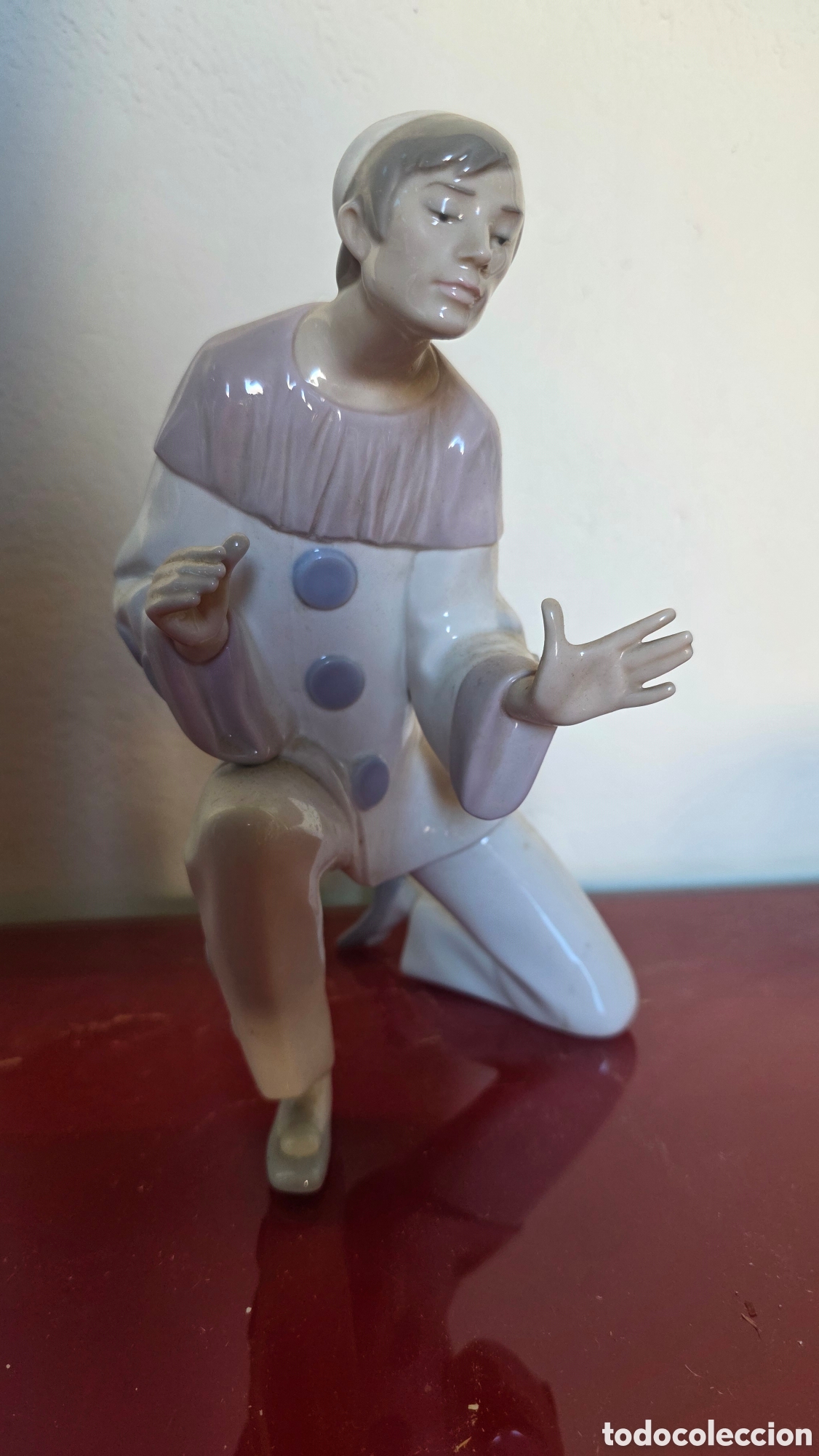 Antig&uuml;edades: Figura porcelana lladro embeleso