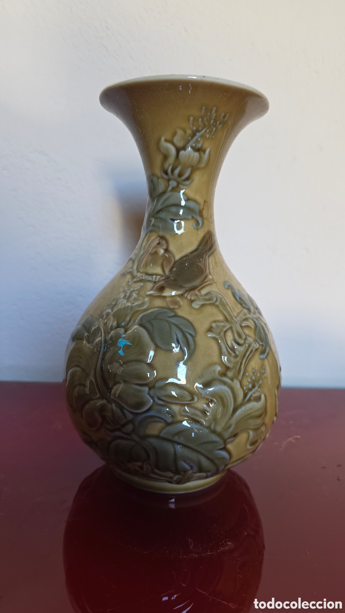 Antig&uuml;edades: Jarron porcelana lladro - Foto 1