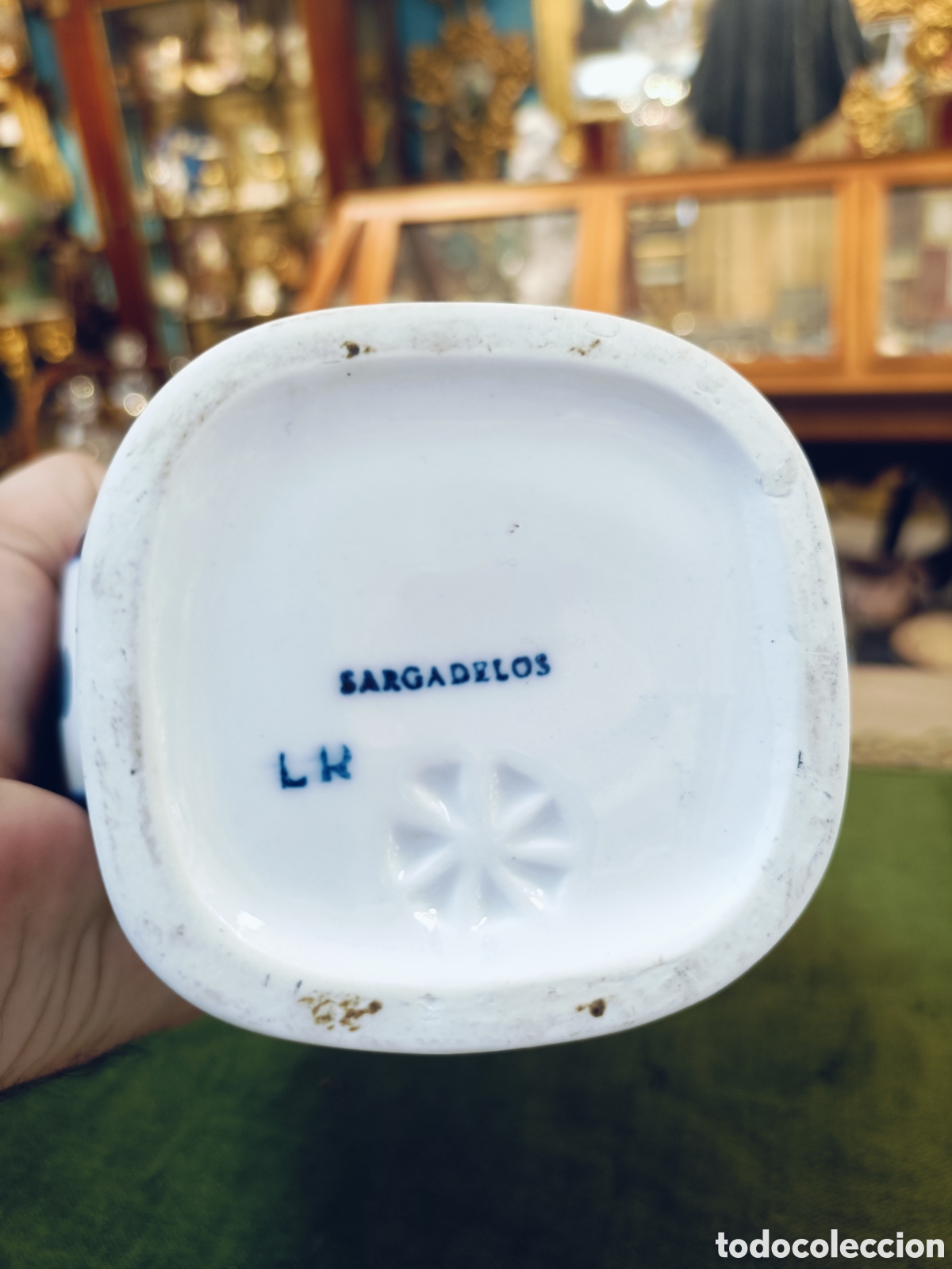 Antig&uuml;edades: SARGADELOS . BOTIJO NUMERO 3 . PERFECTO - Foto 8