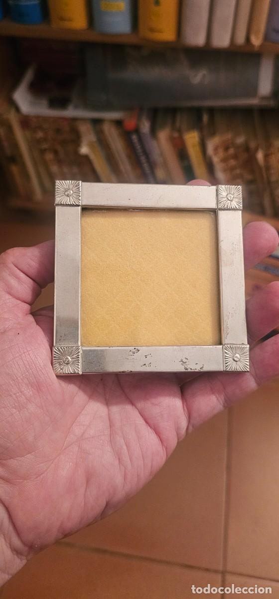 Antiquit&eacute;s: Precioso marco peque&ntilde;o de plata