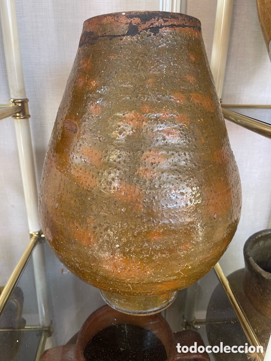 Antig&uuml;edades: Olla maja siglo XIX Toledo - Foto 4