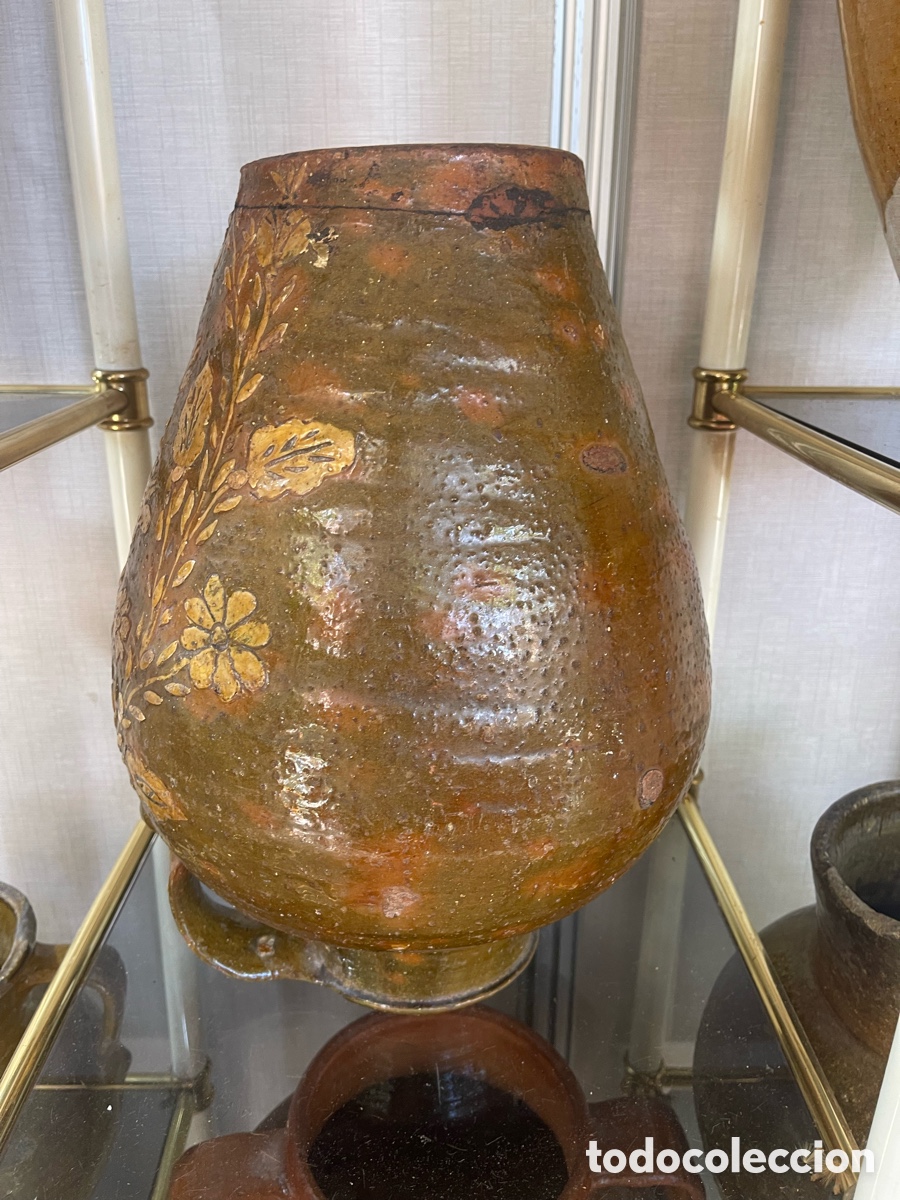 Antig&uuml;edades: Olla maja siglo XIX Toledo - Foto 5
