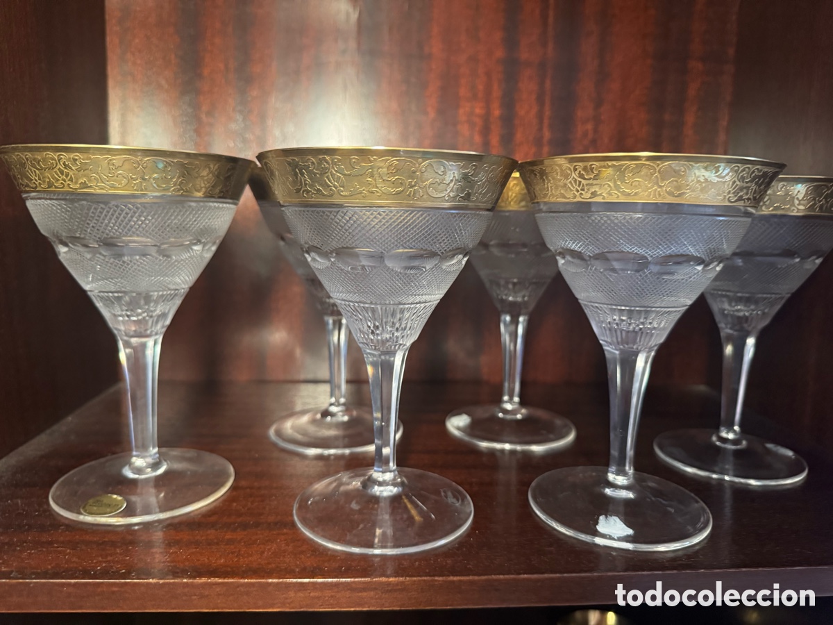 Antig&uuml;edades: Copas de cristal Moser - Foto 2