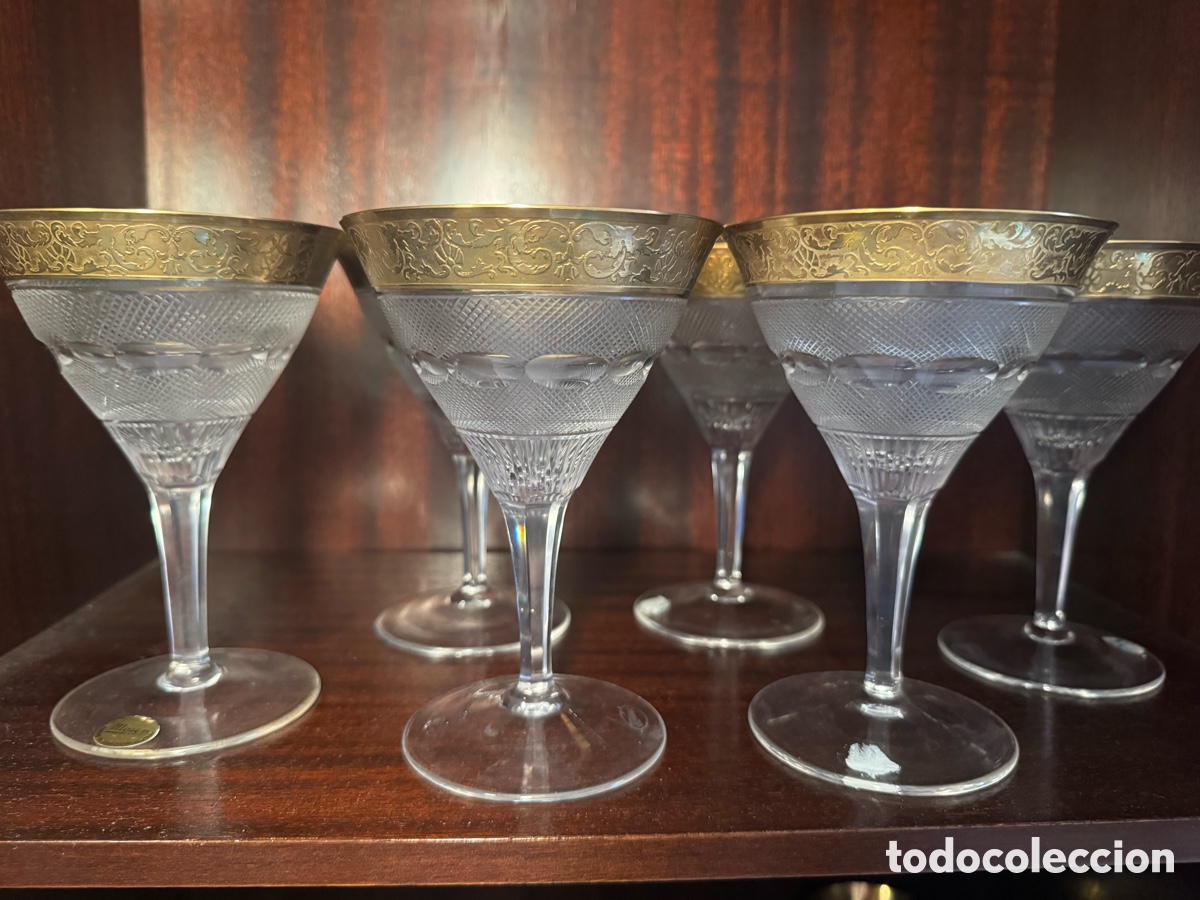 Antig&uuml;edades: Copas de cristal Moser - Foto 3