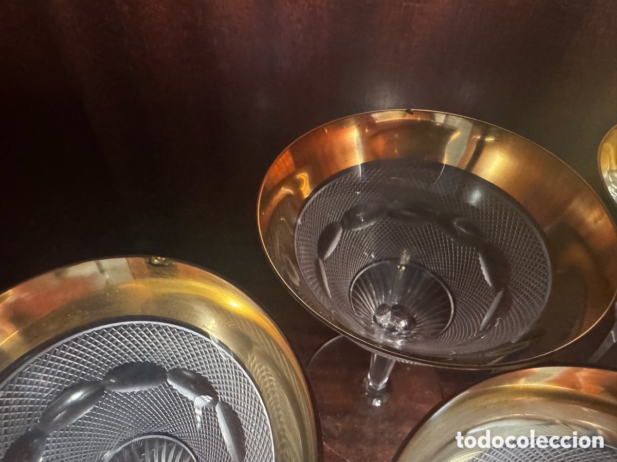 Antig&uuml;edades: Copas de cristal Moser - Foto 5