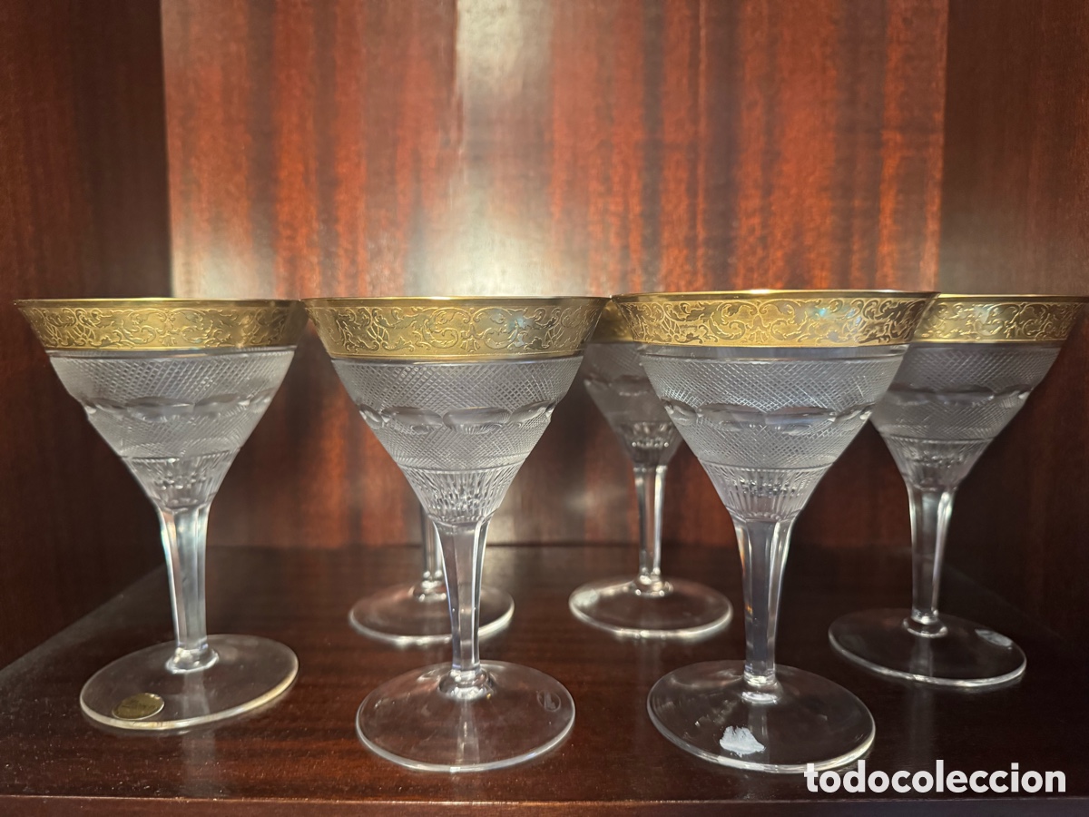 Antig&uuml;edades: Copas de cristal Moser - Foto 1