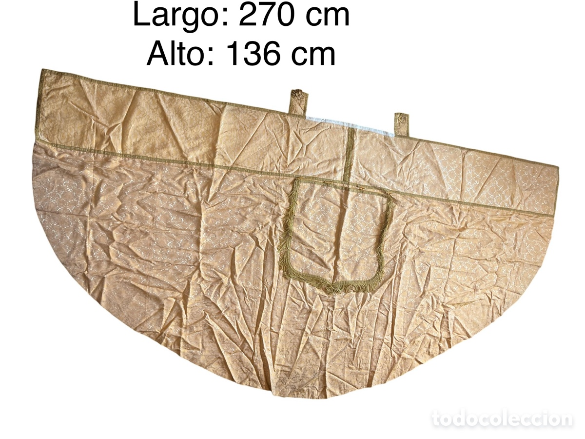 Antig&uuml;edades: Conjunto lit&uacute;rgico. Capa pluvial, casulla y complementos - Foto 28