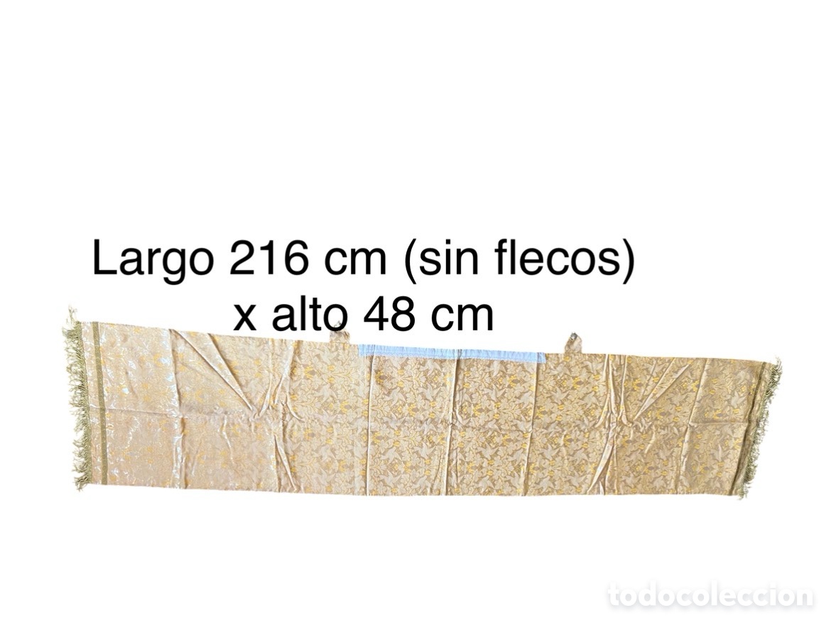 Antig&uuml;edades: Conjunto lit&uacute;rgico. Capa pluvial, casulla y complementos - Foto 30
