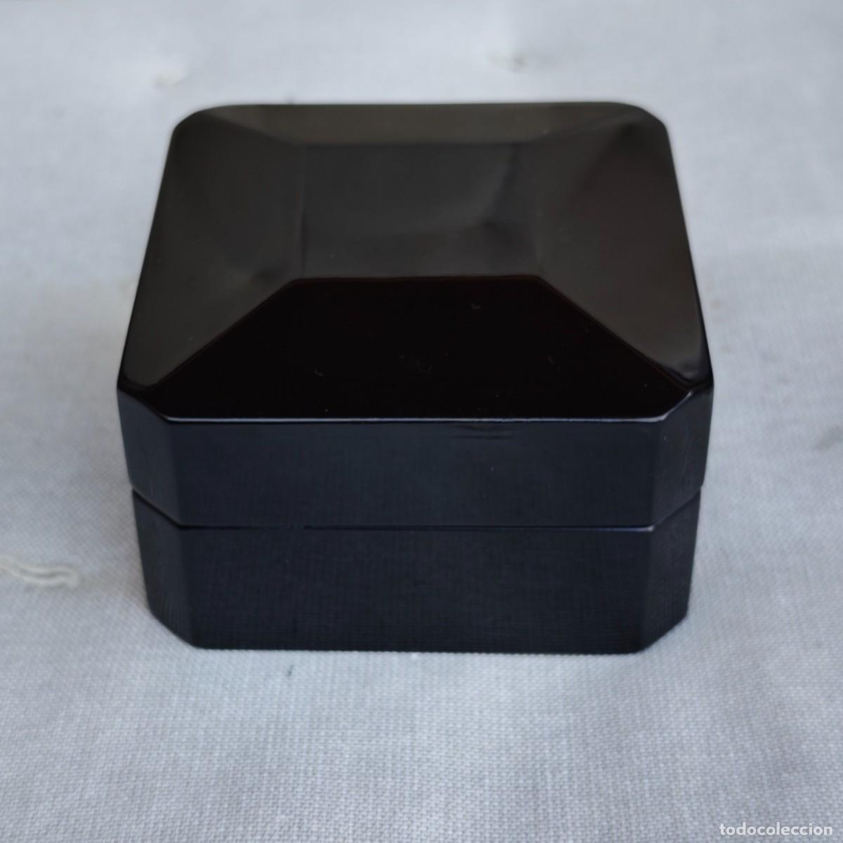 Antig&uuml;edades: KORLOFF caja madera anillo vintage boite scatola ring wood box
