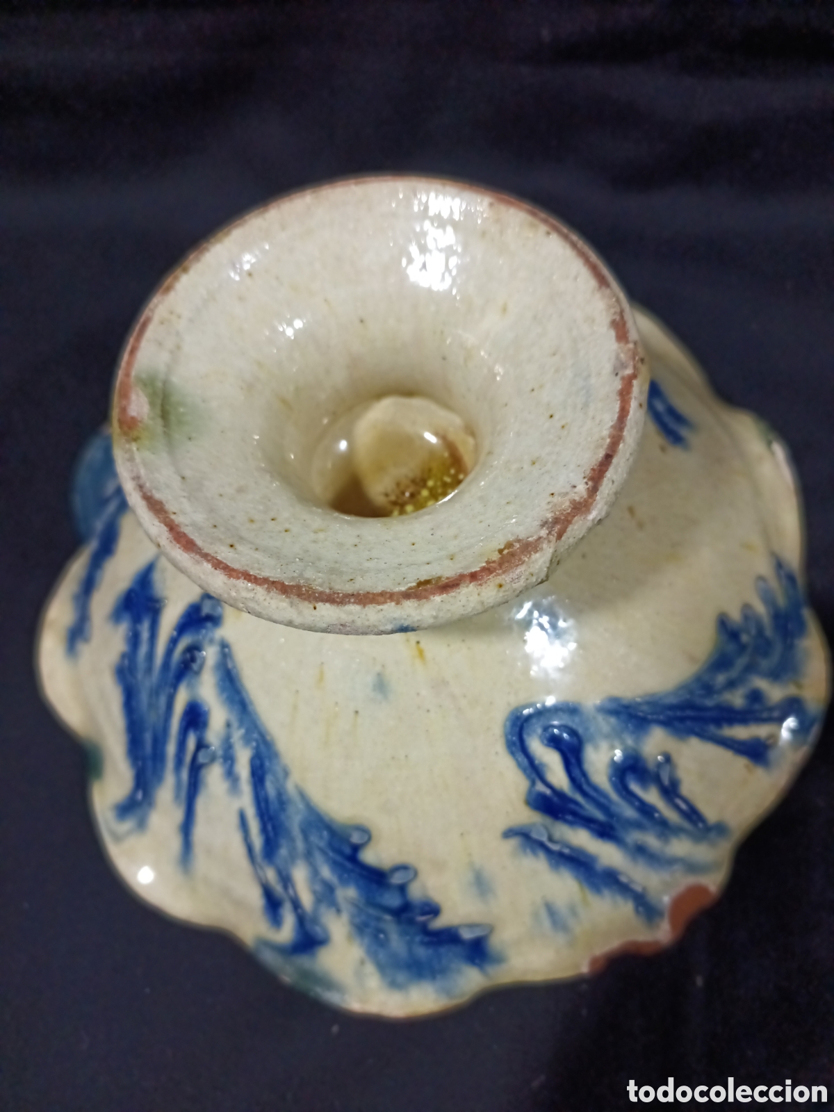 Antig&uuml;edades: ANTIGUO FRUTERO DE CERAMICA - Foto 9