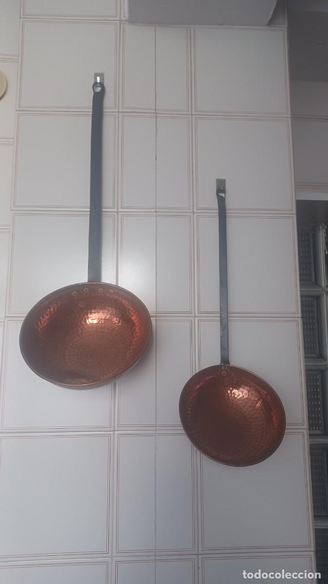 Antig&uuml;edades: Cazos de cobre antiguos - Foto 1