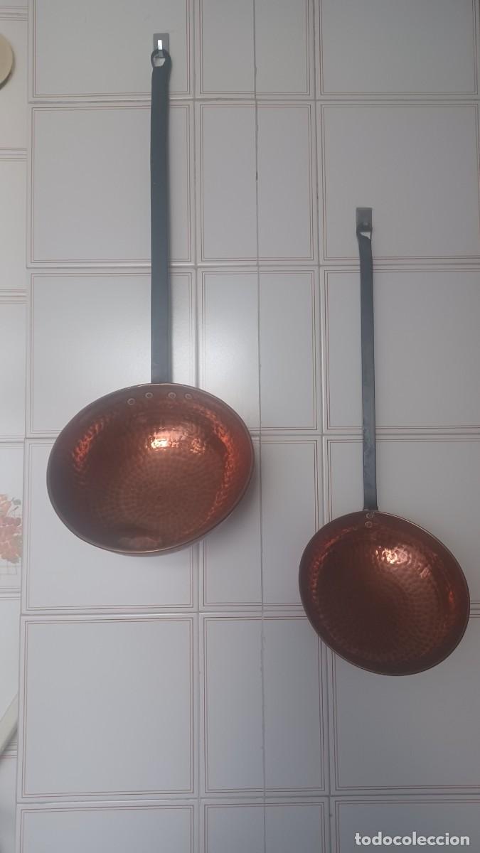 Antig&uuml;edades: Cazos de cobre antiguos - Foto 2