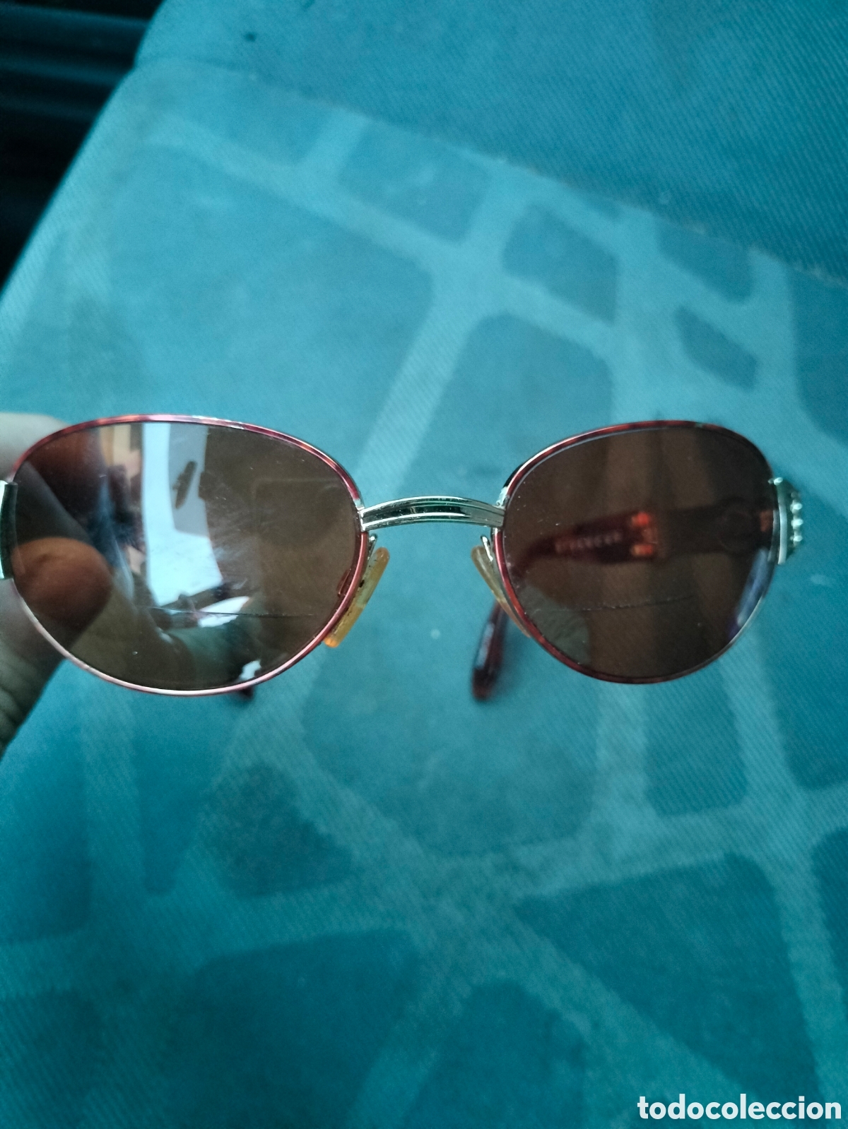 Antig&uuml;edades: Gafas de sol marca givenchy. Cristales graduados